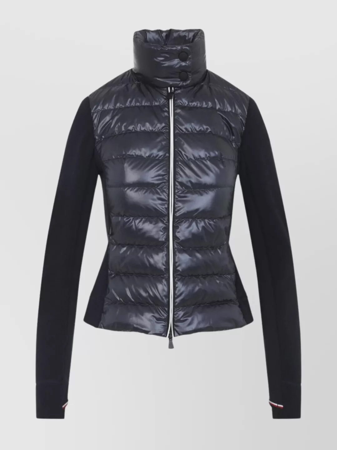 Moncler Grenoble Quilted High Collar Long Sleeve Jacket
