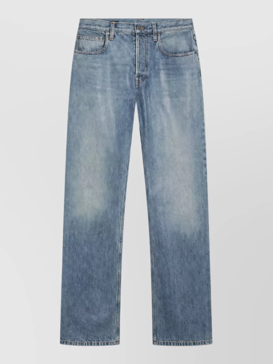 Gucci Denim high-rise straight-leg jeans