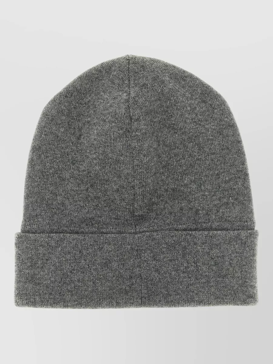 Brunello Cucinelli cashmere micro ribbed beanie