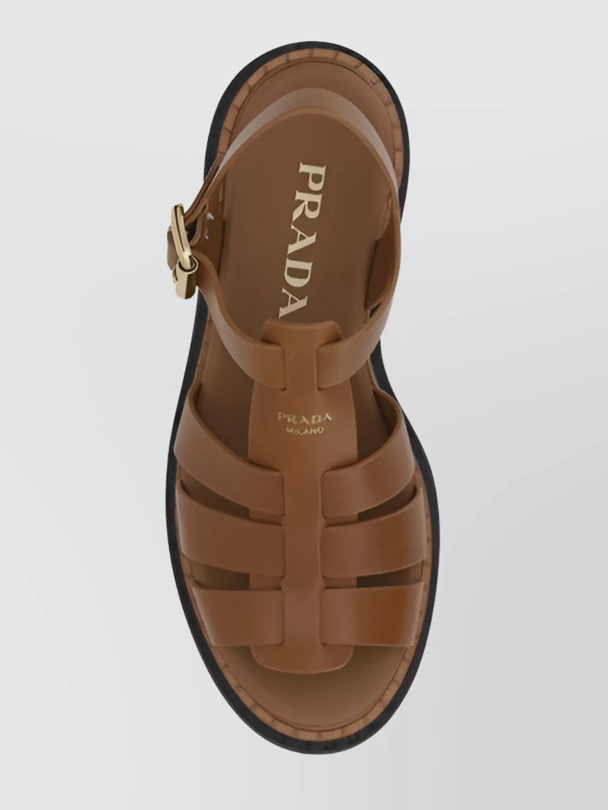 Prada Chunky Sole Strappy Sandals