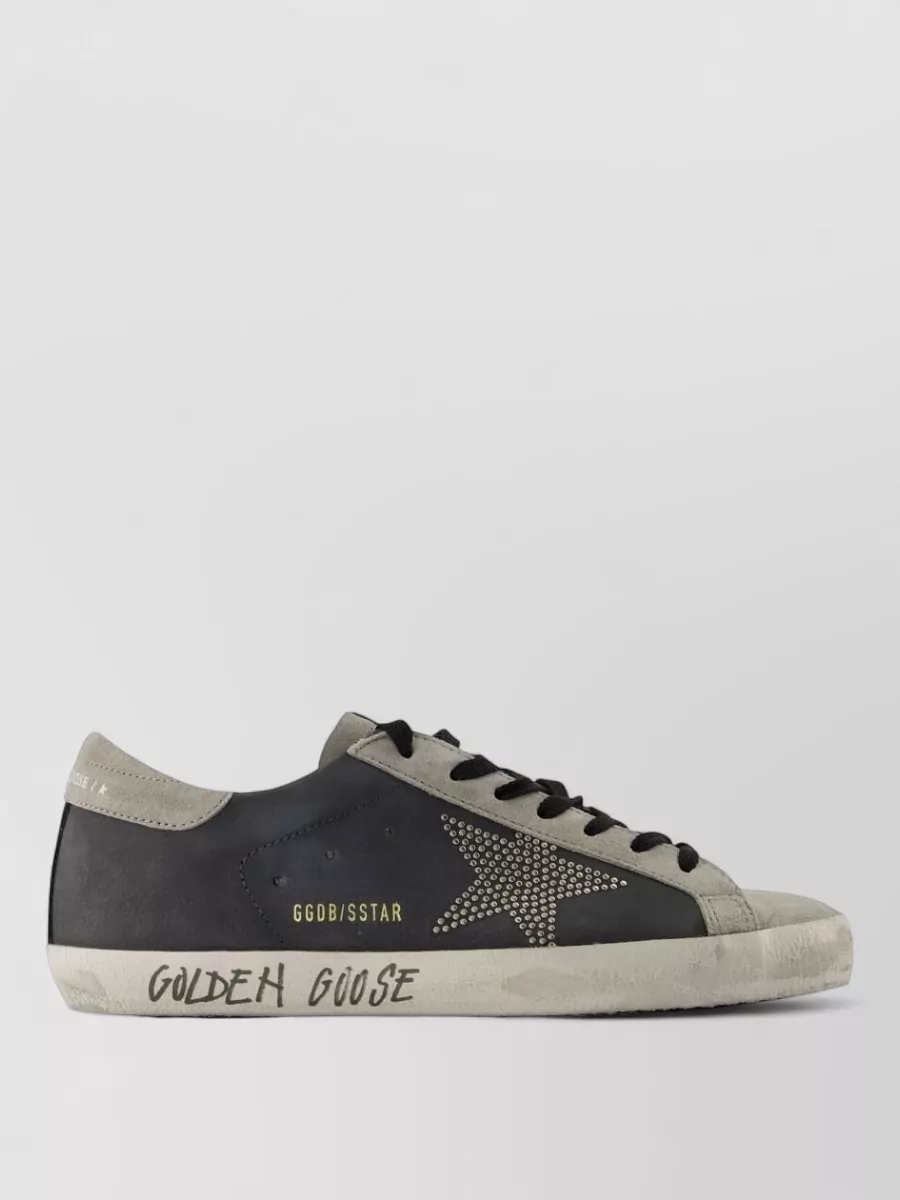 Golden Goose Leather Low-Top Sneakers