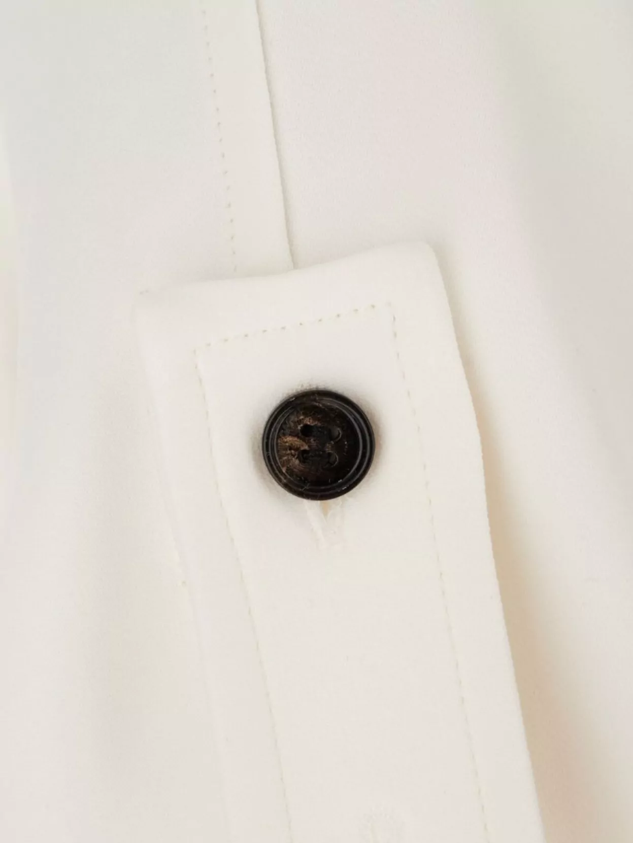 Ferragamo Turned Up Sleeves T-shirt In White