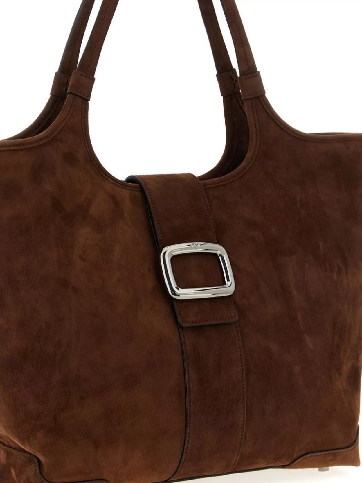 トートバッグ ROGER VIVIER Viv' Choc Medium Shopping Bag natural coloured Viv' Choc Medium Shopping Bag in canvas Natural Woman