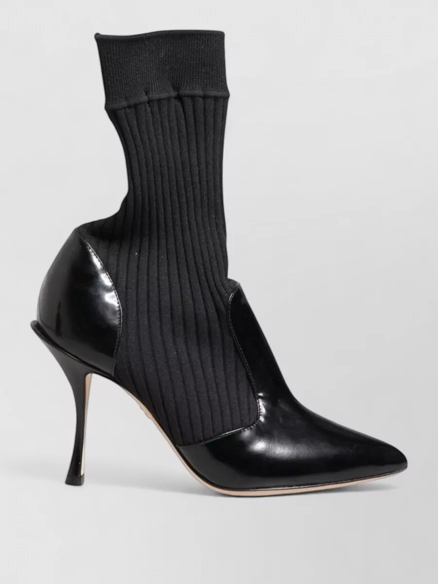 Dolce&Gabbana Stretch Sock Ankle Boots