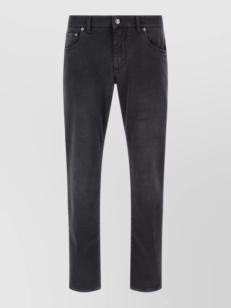 Dolce&Gabbana mid-rise straight-leg denim jeans