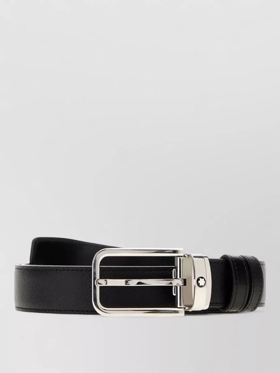 Montblanc Leather reversible belt