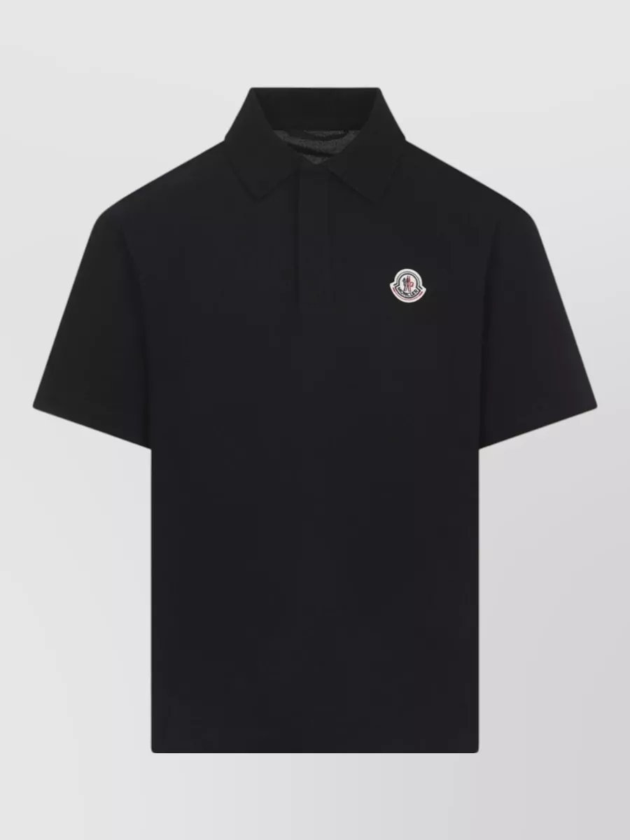 Moncler Short-Sleeve Polo Shirt