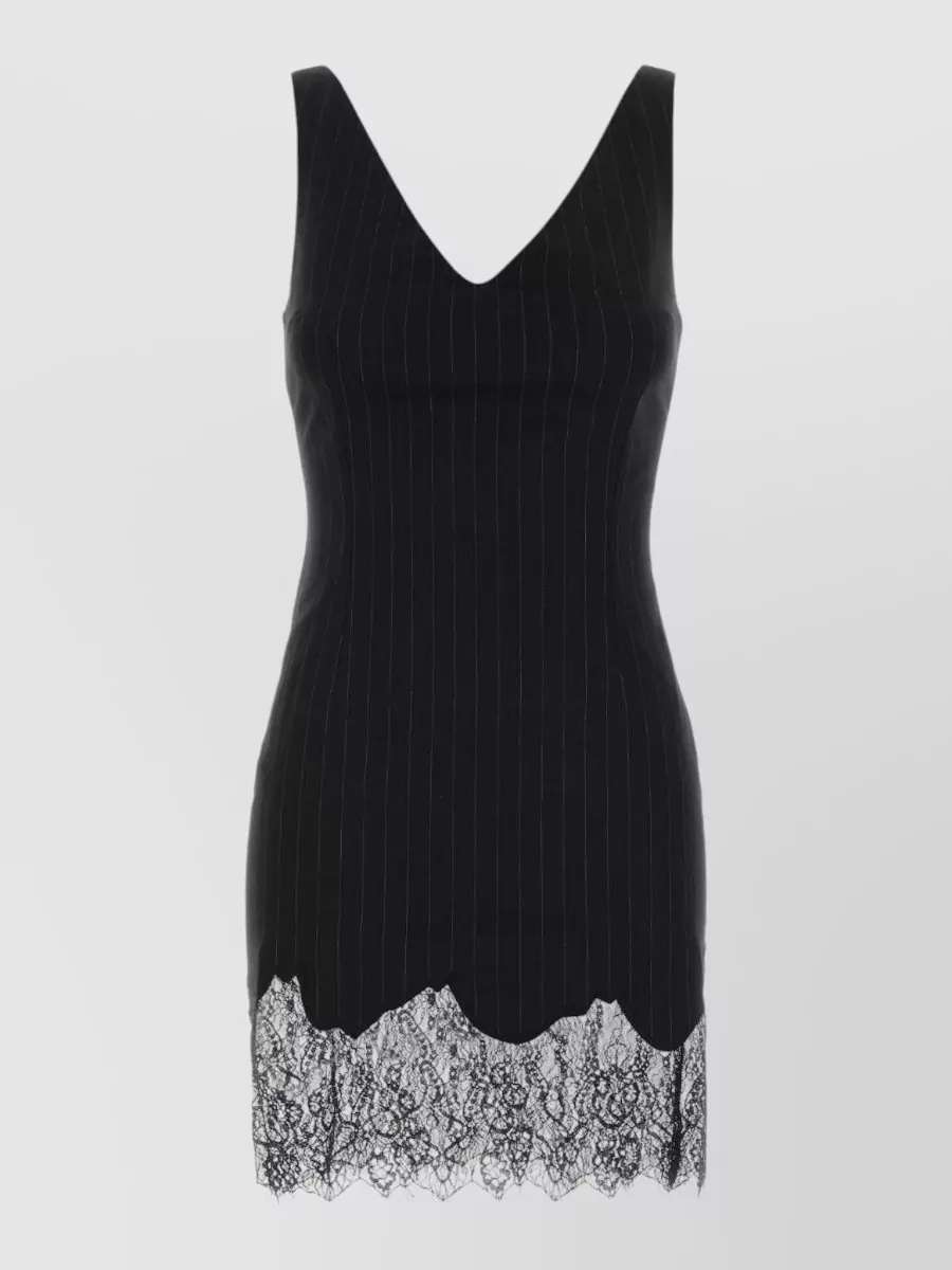 The Andamane embroidered mini dress