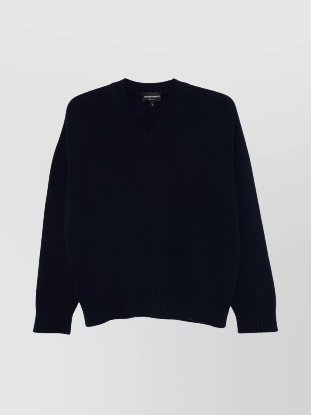 Emporio Armani Cashmere Blend V-Neck Sweater