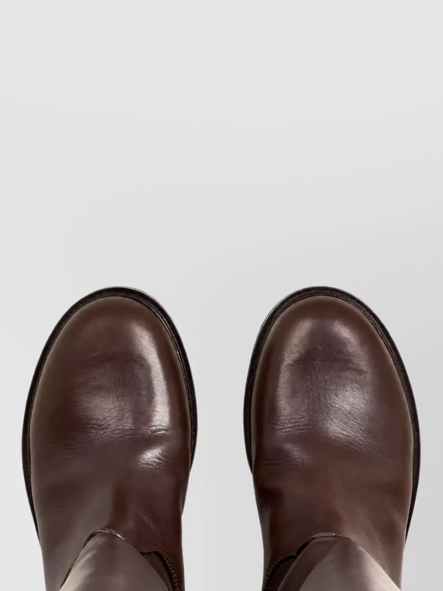 Etro Leather Knee-High Boots