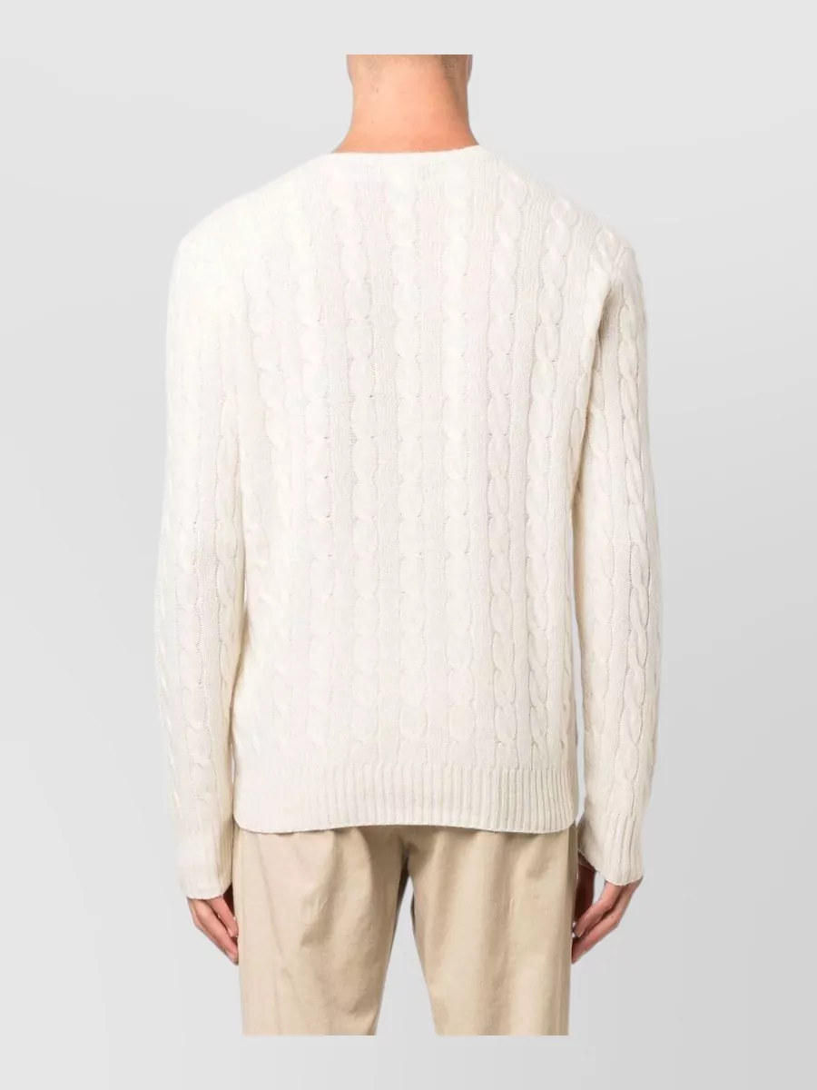 Ralph Lauren Wool Cashmere Round Neck Sweater