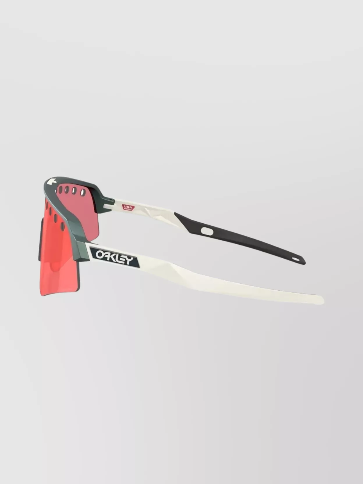 Oakley Wraparound Sunglasses With Adjustable Nose Pads In Pink