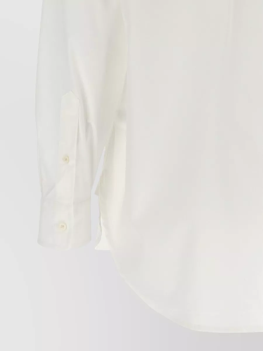 Lauren Ralph Lauren Embroidered Monogram Long-Sleeve Shirt