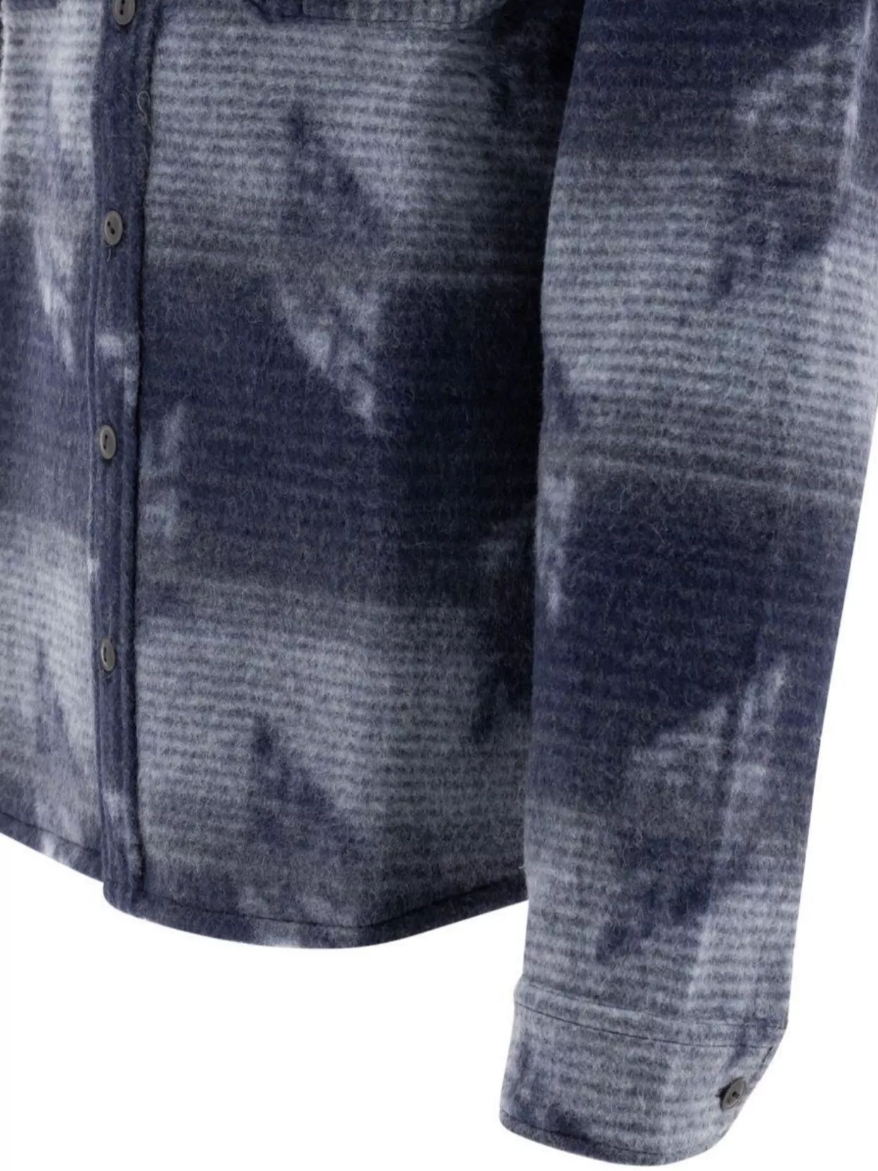Rrl By Ralph Lauren Jacquard Overshirt With Chest Pockets