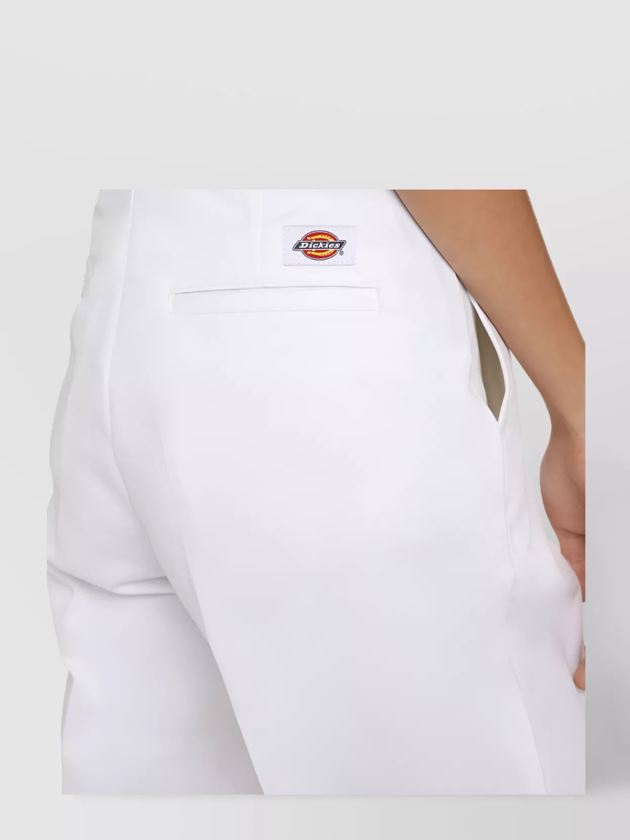 Dickies Cotton Blend Trousers With Pockets And Loops