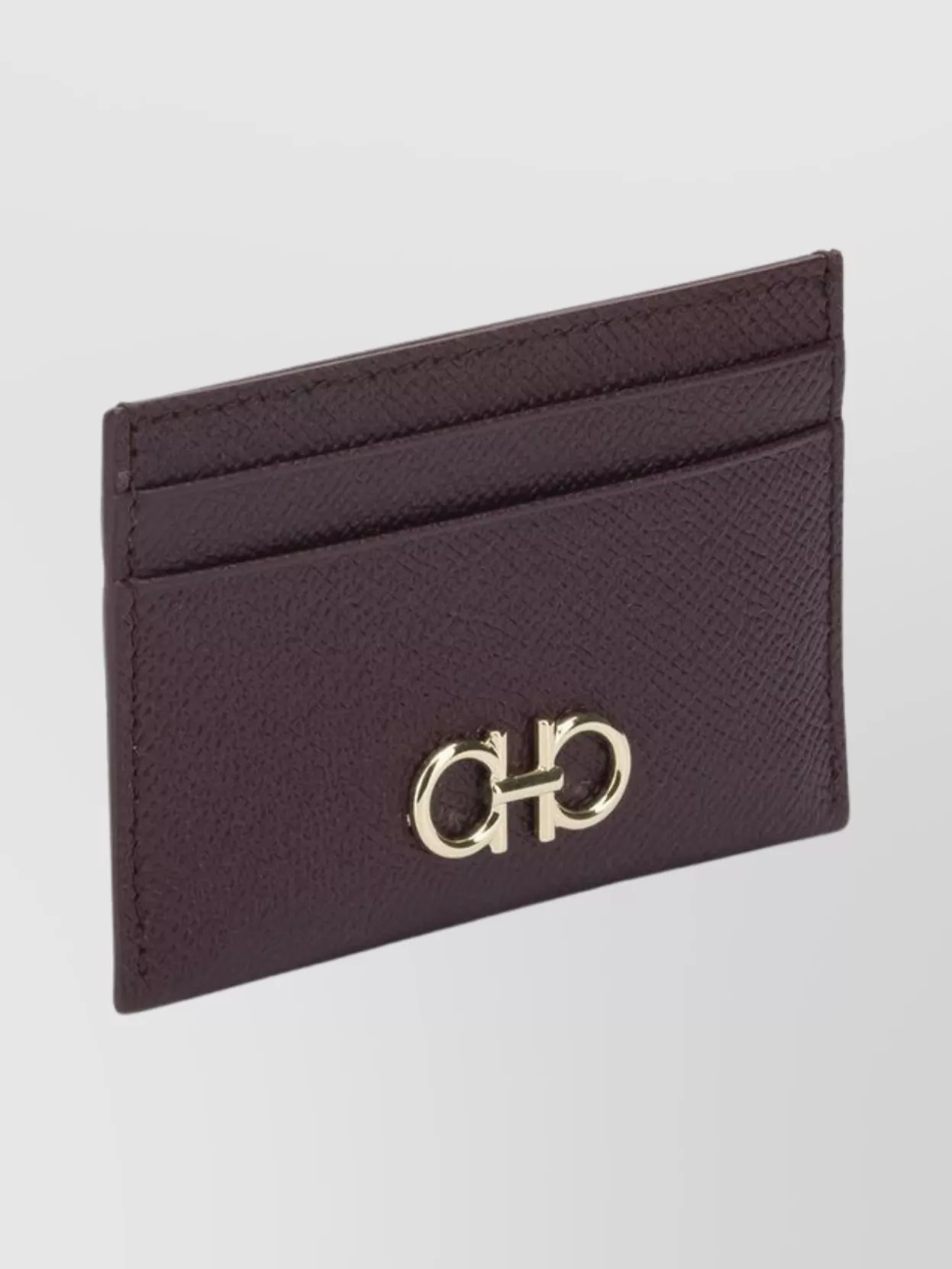 Ferragamo Textured Wallets And Card Holders Collection