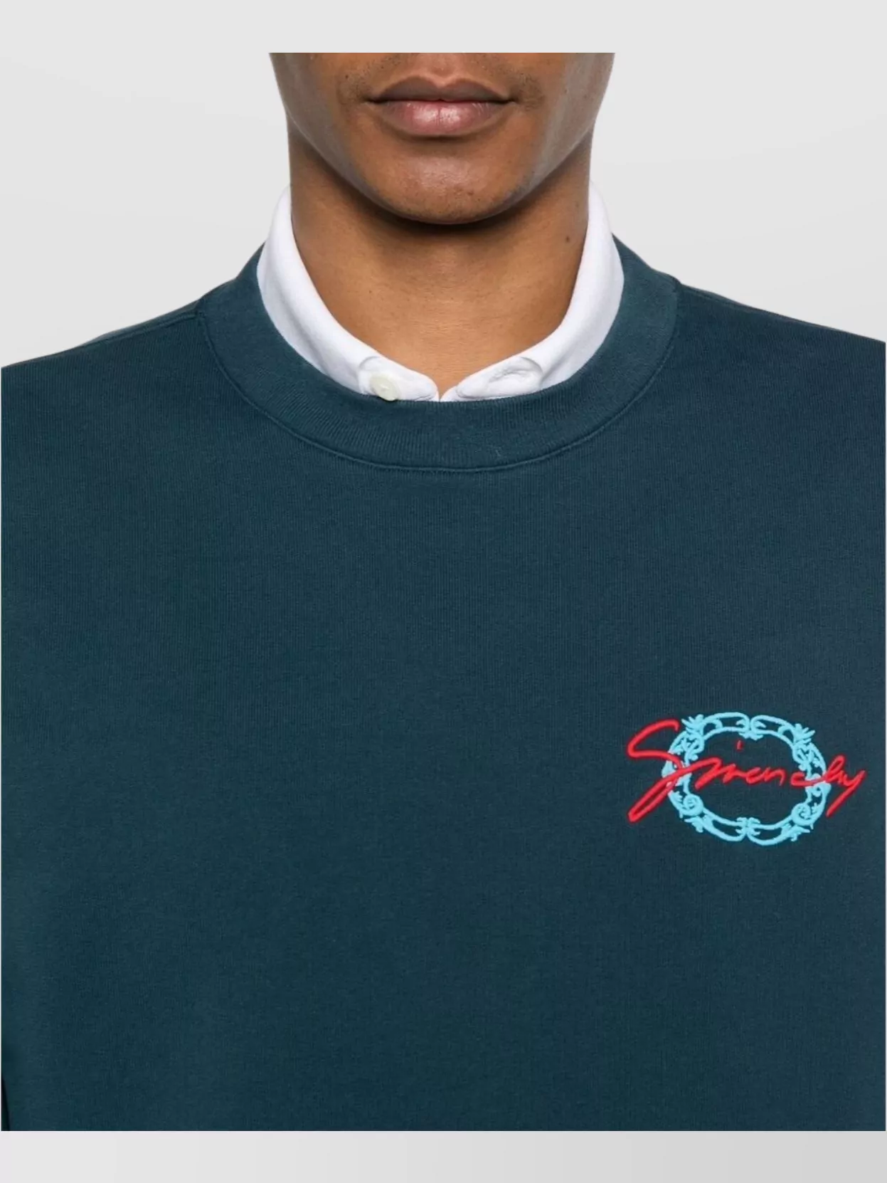 Givenchy Timeless Crewneck Sweater With Ribbed Details