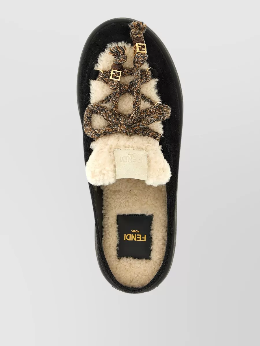 Fendi Leather Après Chic Mules