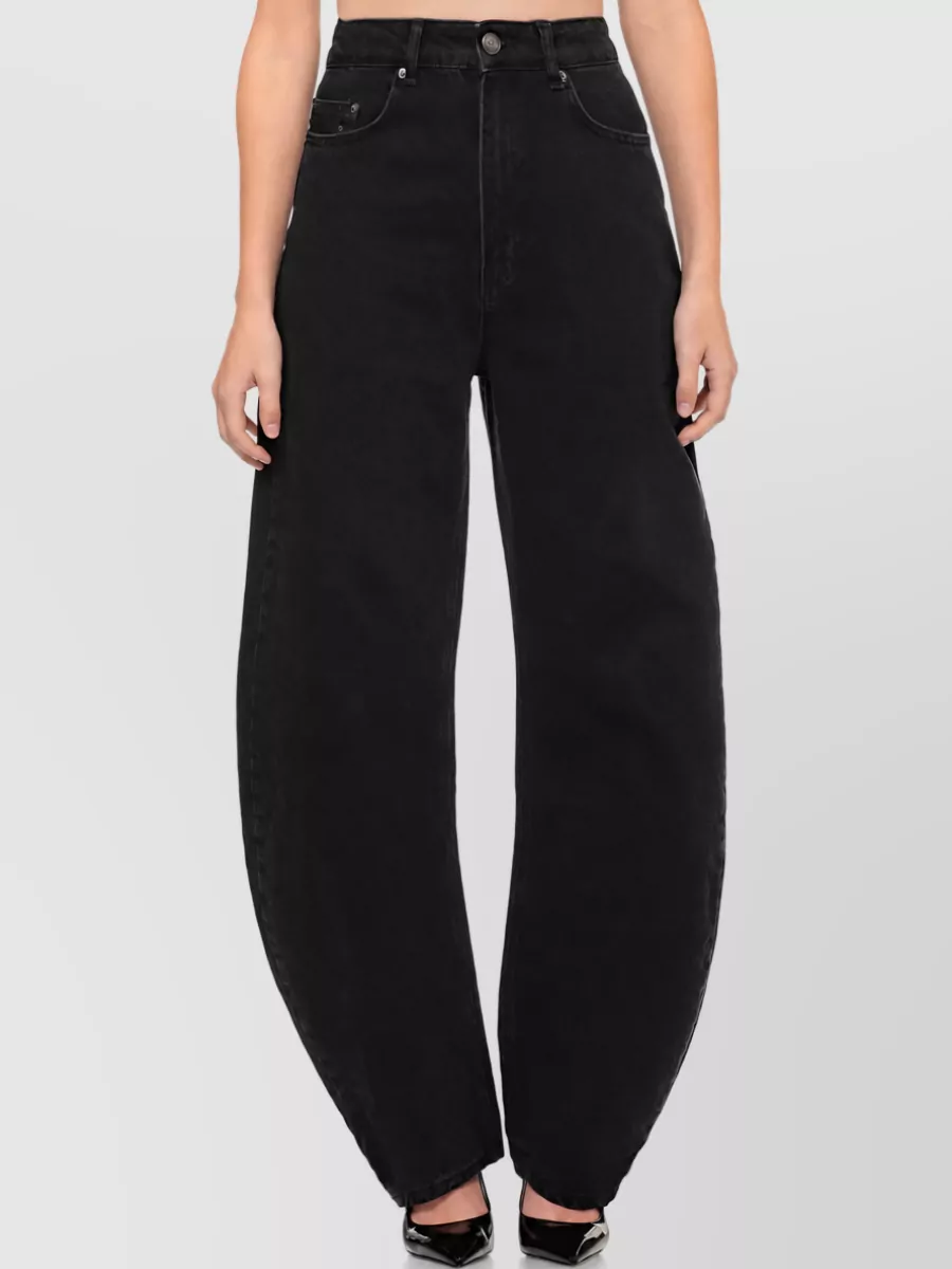 Rotate Denim Straight-Leg Jeans