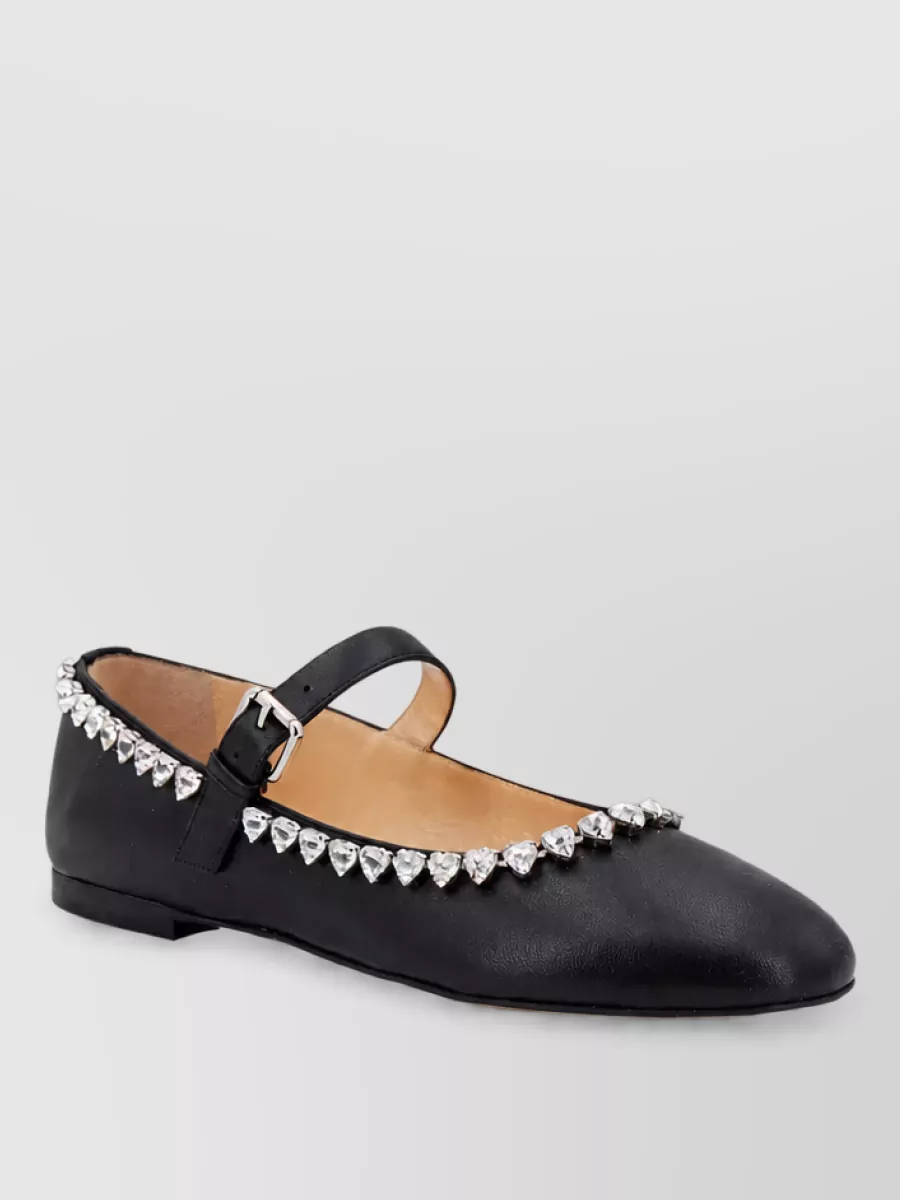 Mach & Mach leather ballerina flats