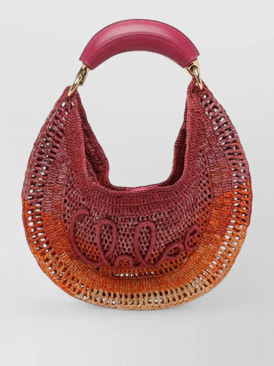 Chloé Woody Raffia Bucket Bag