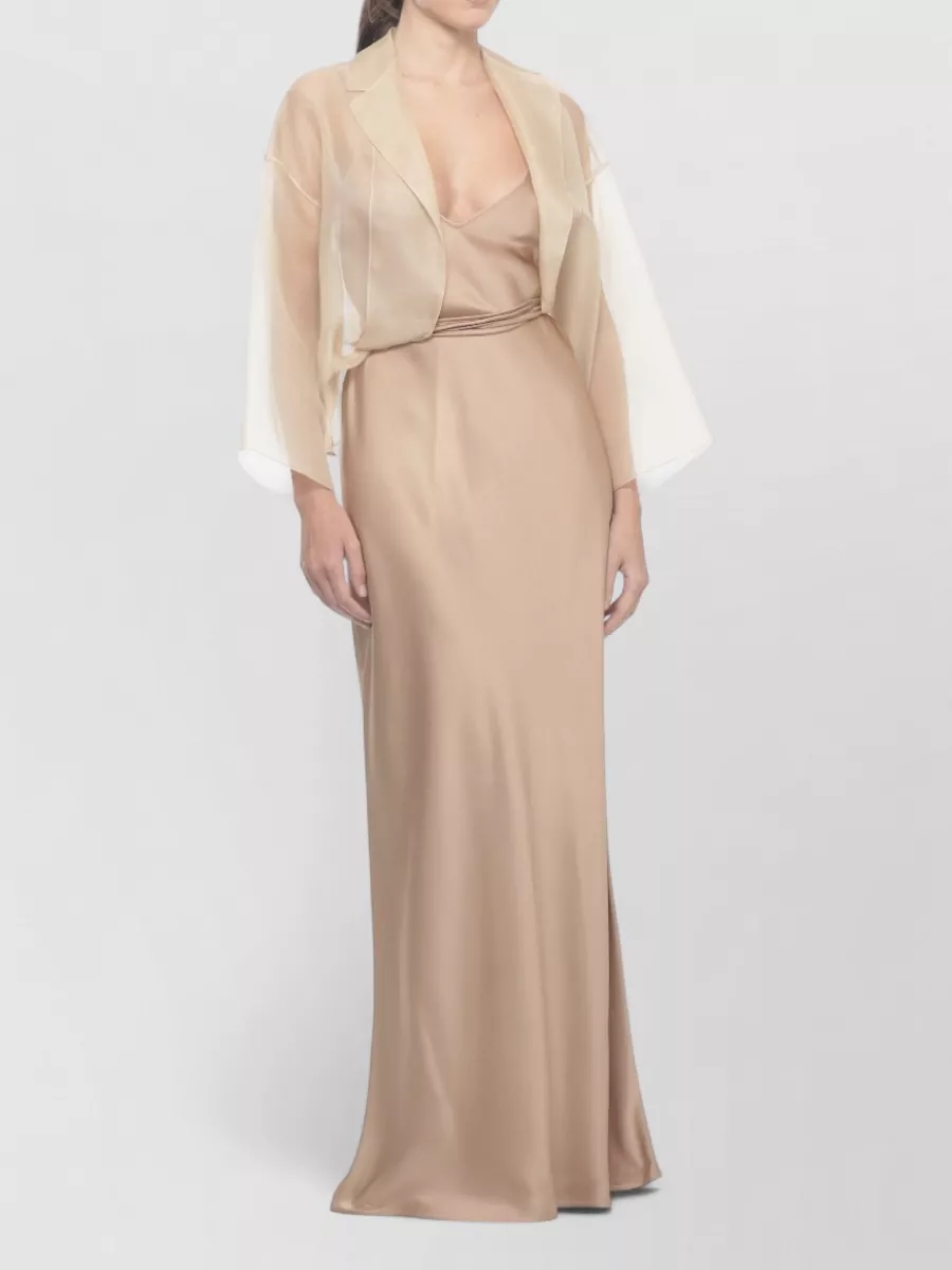 Antonelli Firenze V-Neck Sleeveless Maxi Dress