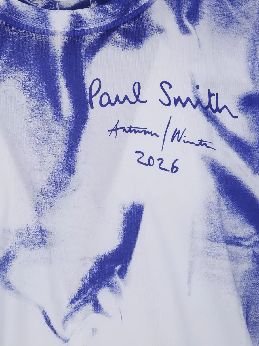 Paul Smith Printed Cotton T Shirt