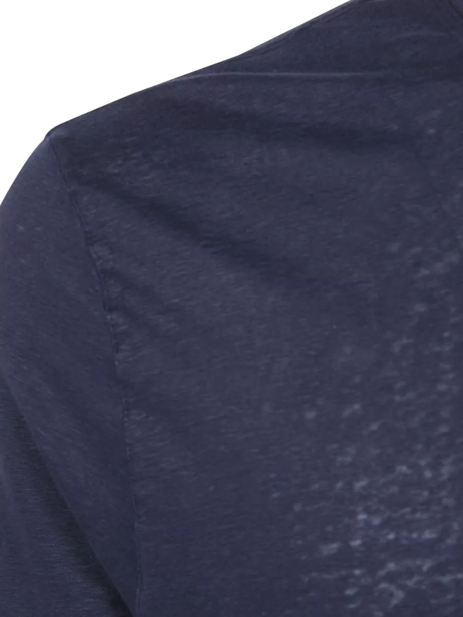 Filippo De Laurentis Short-Sleeve Linen T-Shirt