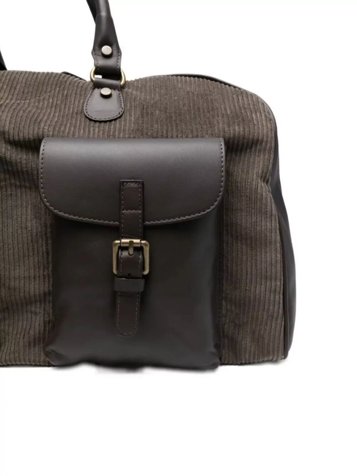 Barba Napoli Velvet Travel Bag Adjustable Shoulder Strap