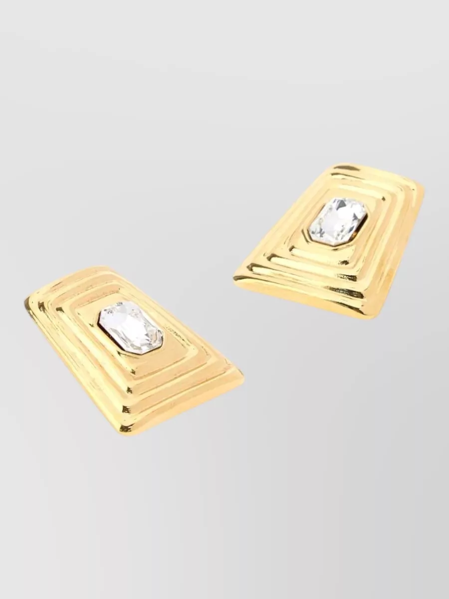 Alessandra Rich metal earrings