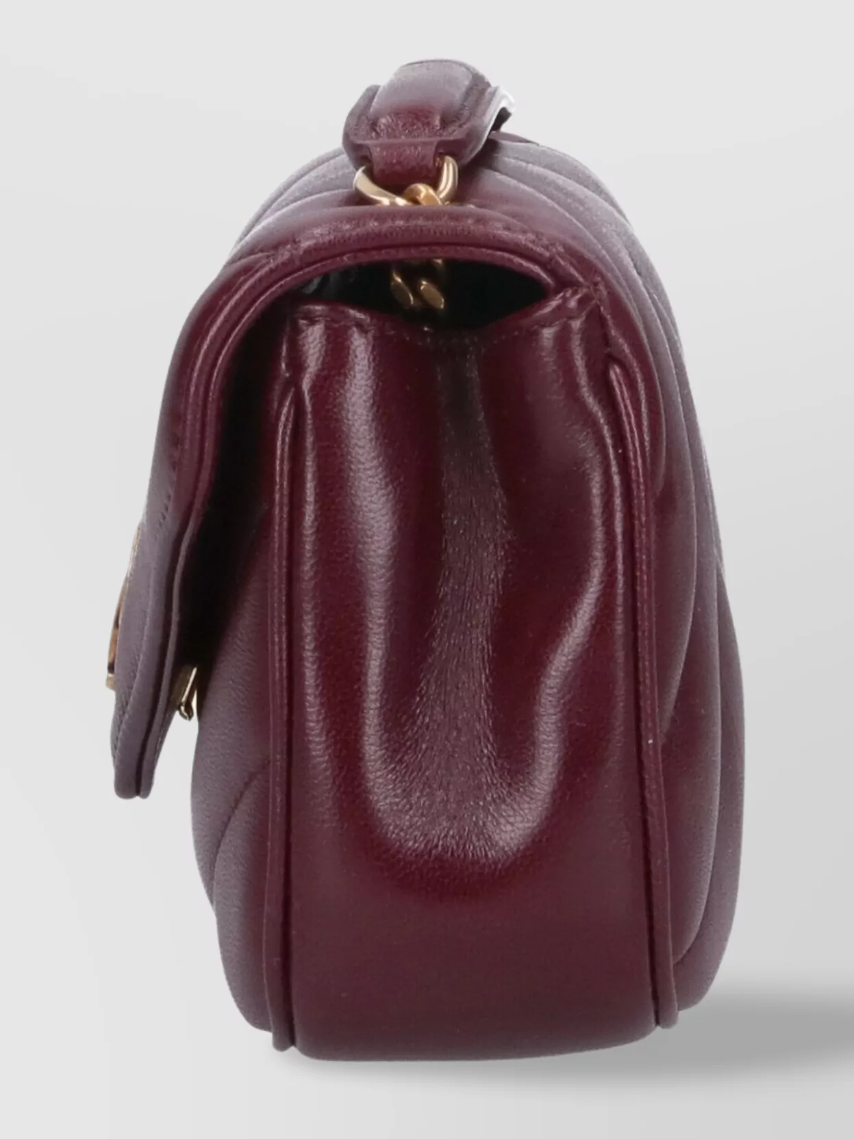 Saint Laurent Loulou Mini Leather Shoulder Bag