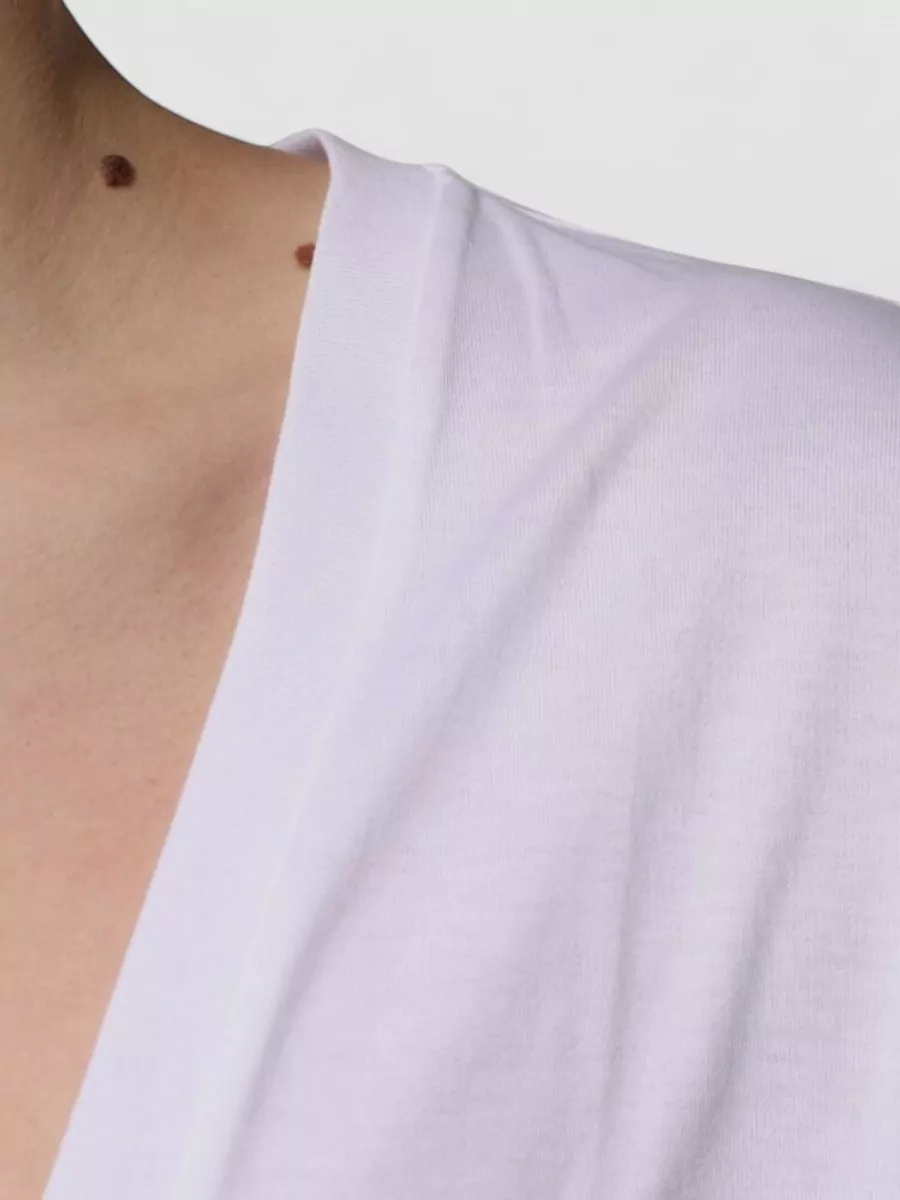 Dolce&Gabbana Cotton V-Neck Short-Sleeve T-Shirt