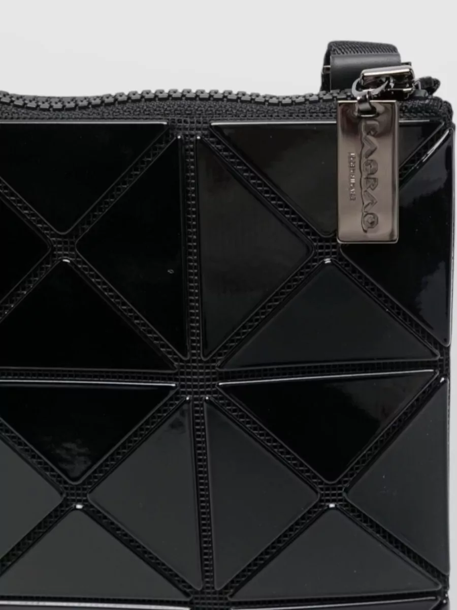 Bao Bao Issey Miyake Lucent Shoulder Bag Geometric Pattern Strap
