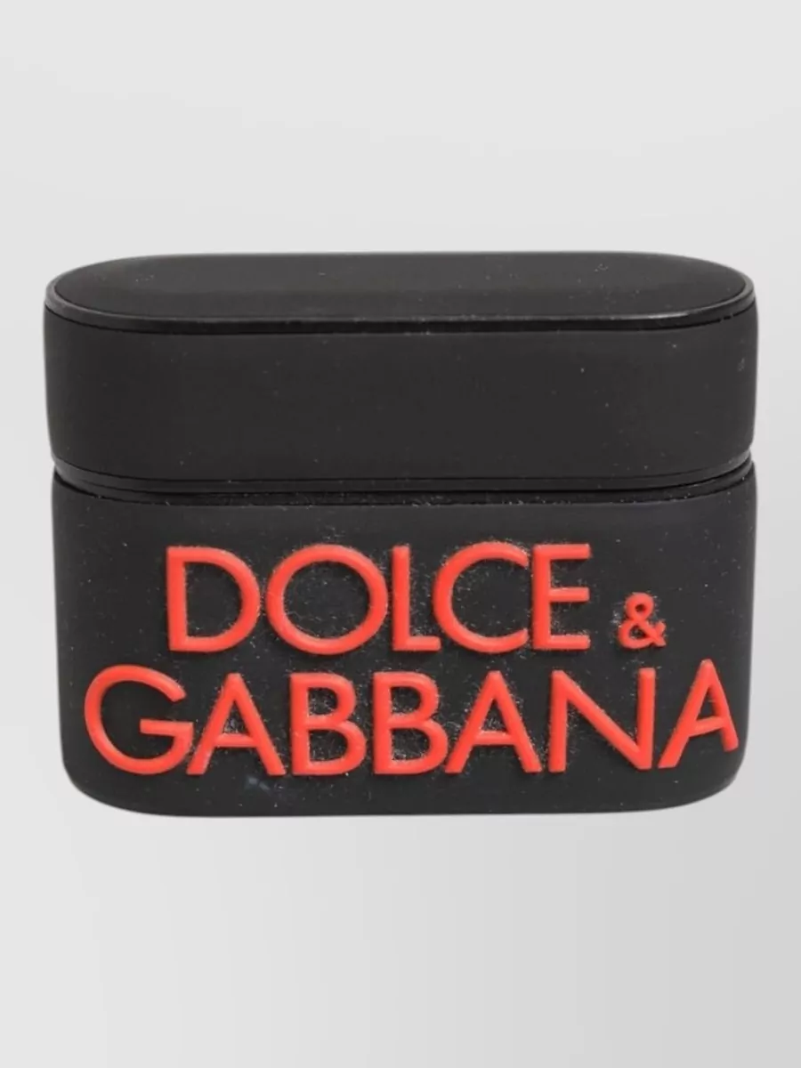 Dolce&Gabbana logo embossed airpods case