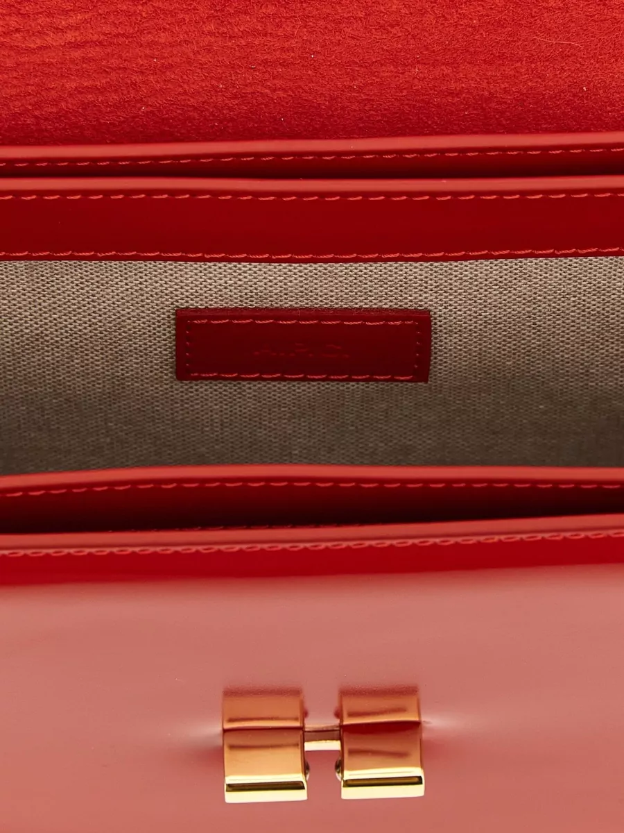 A.p.c. Grace Small Leather Shoulder Bag