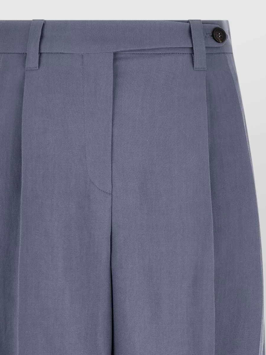 Brunello Cucinelli Wide-Leg Bermuda Shorts