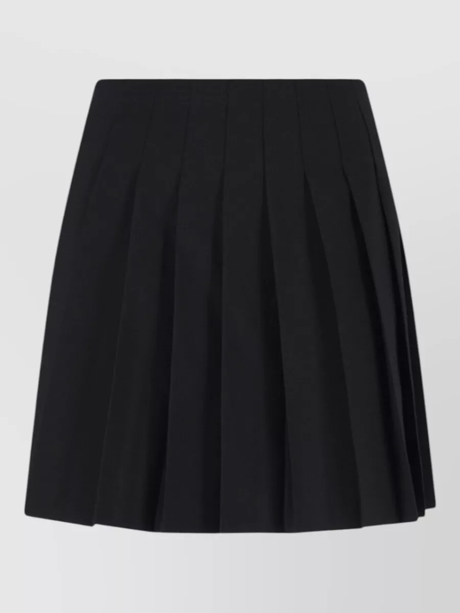 Mm6 Maison Margiela pleated mini skirt