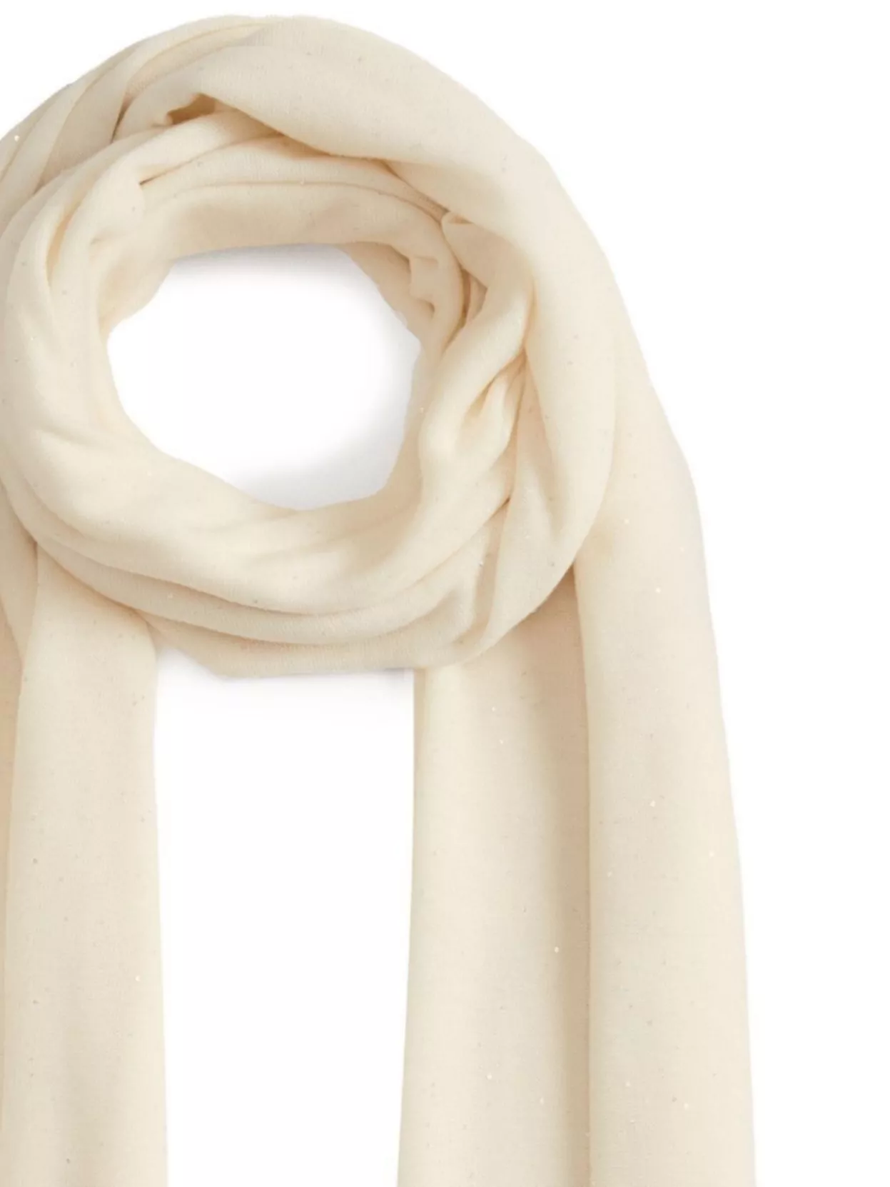 Fabiana Filippi Lightweight Long Length Ribbed Knit Scarf