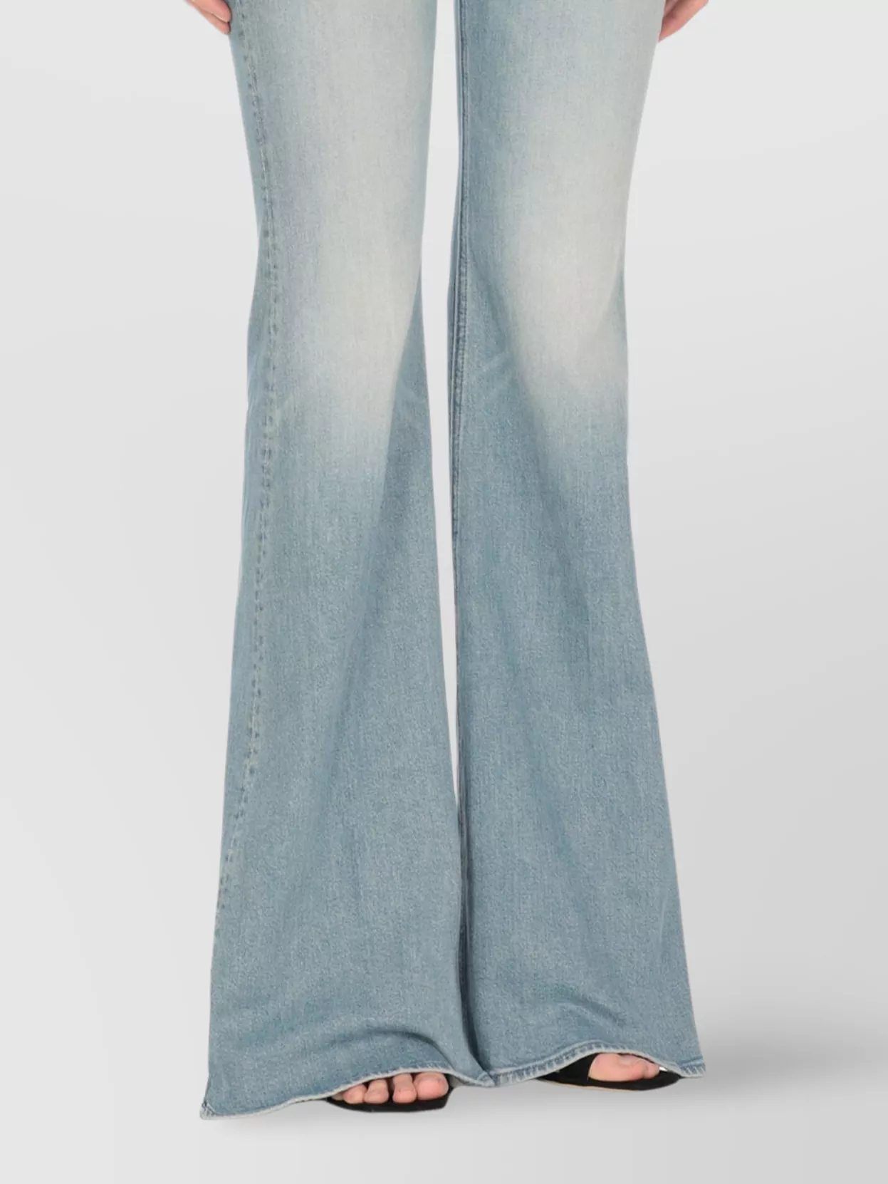Mother Trousers Straight Leg Flared Design
