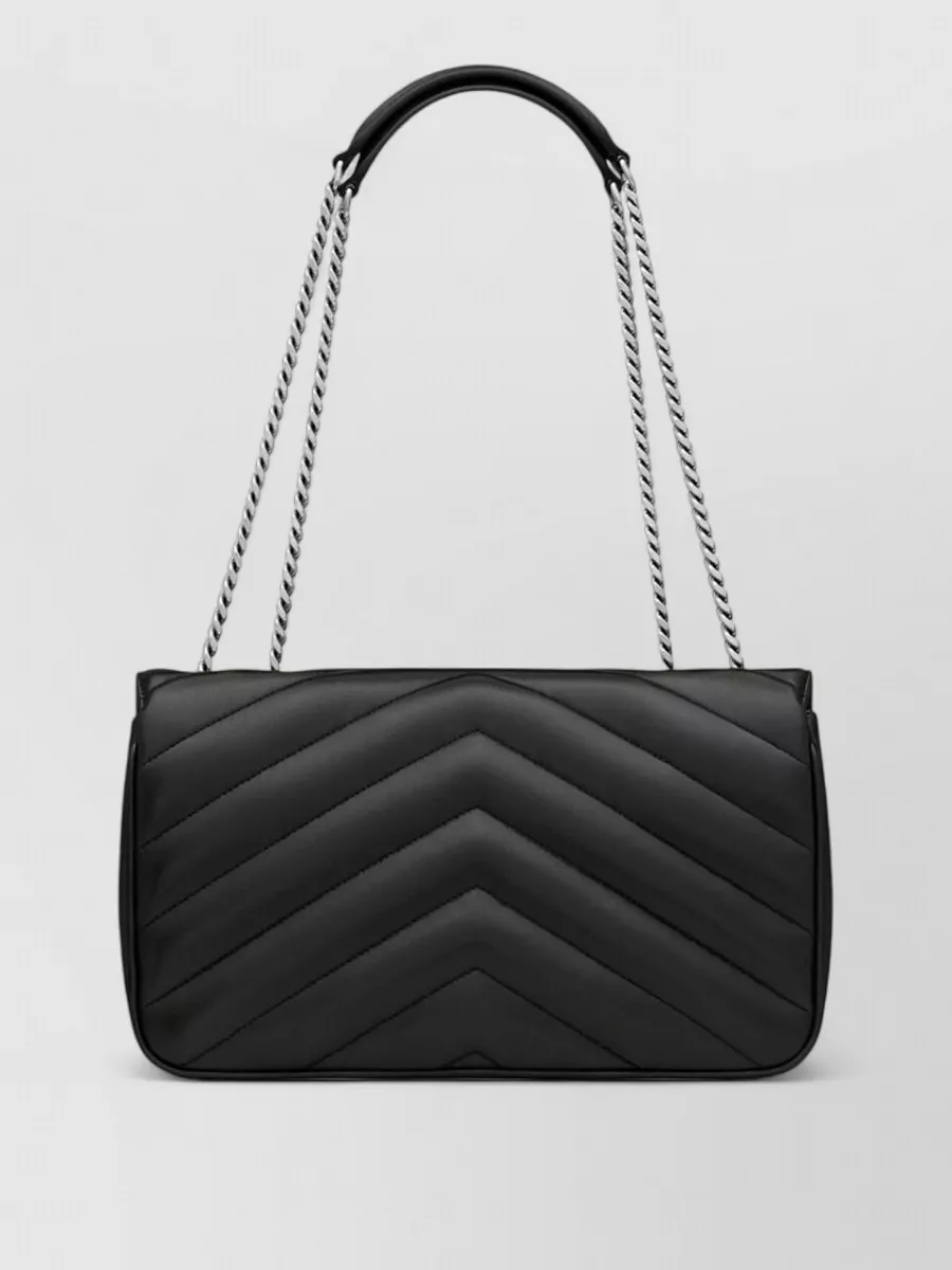 Saint Laurent Loulou Medium Chain Strap Shoulder Bag
