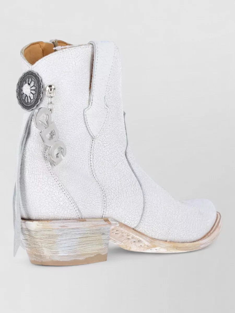 Comme Des Garçons Leather Ankle Boots