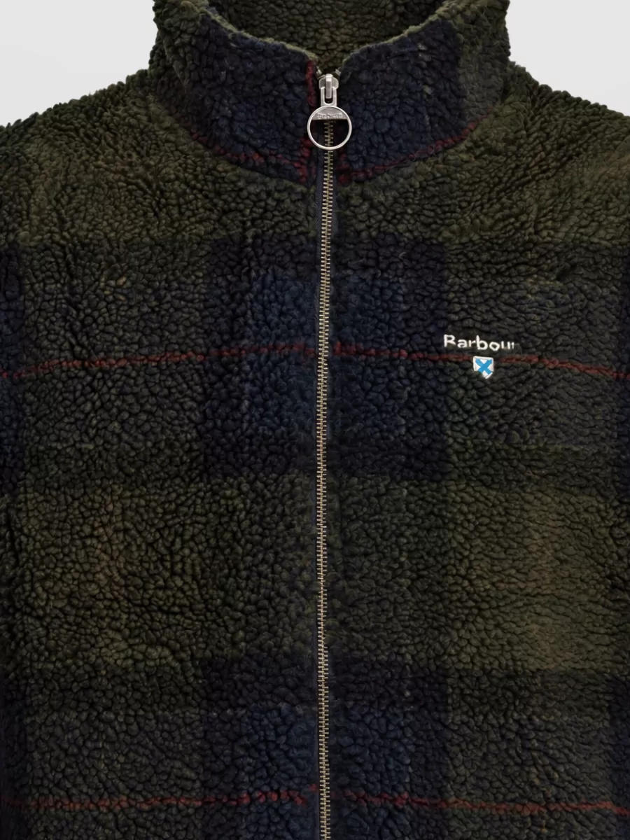 Barbour Embroidered Polyester Fleece Jacket