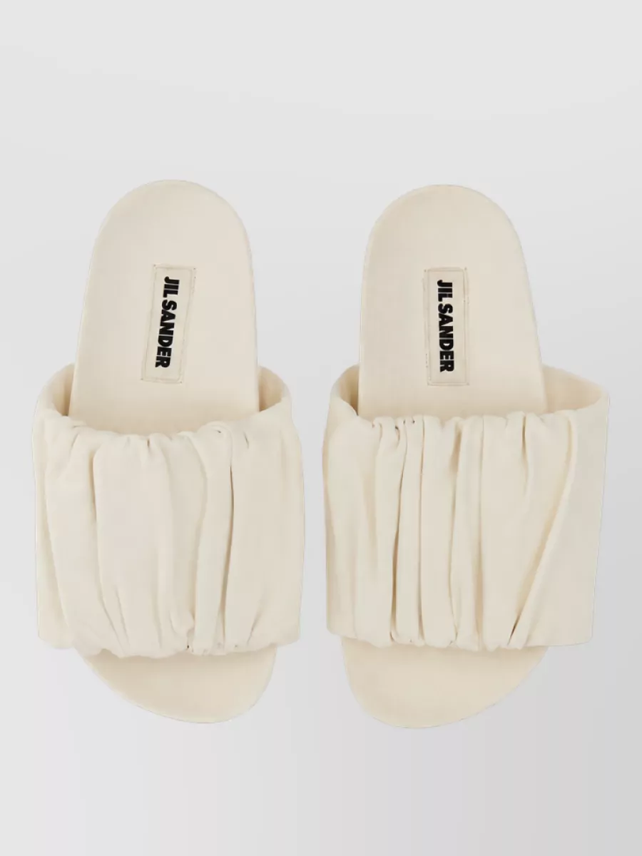 Jil Sander Leather Sandals