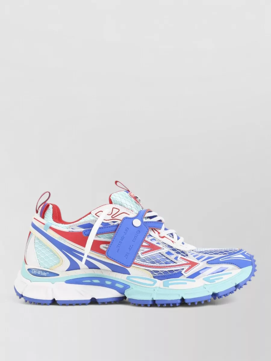 Off-White leather low-top sneakers