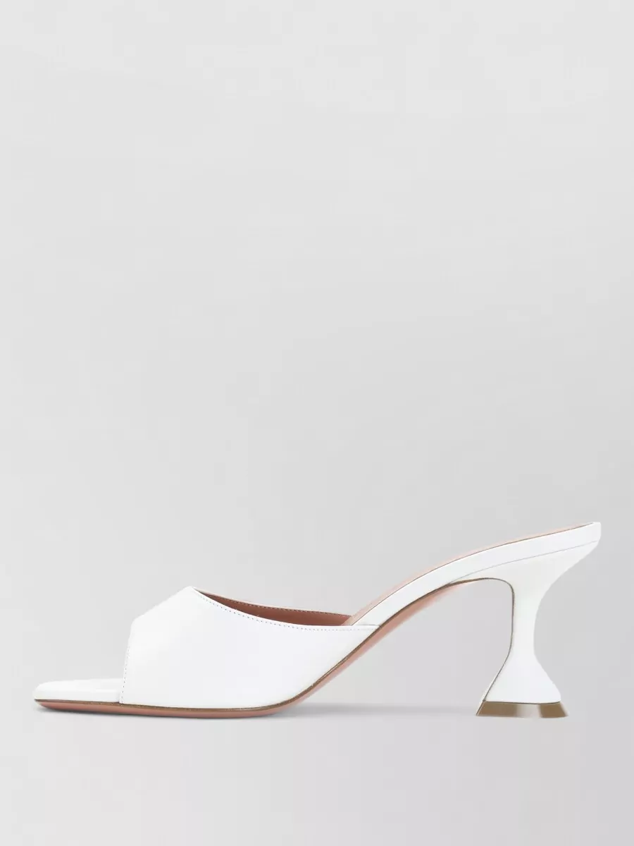 Amina Muaddi Leather Mules