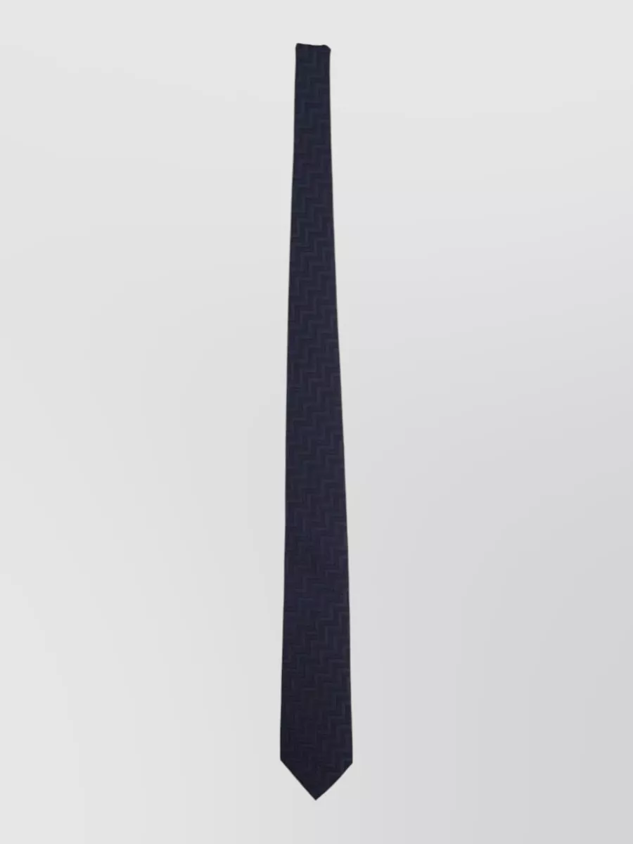 Giorgio Armani jacquard silk tie