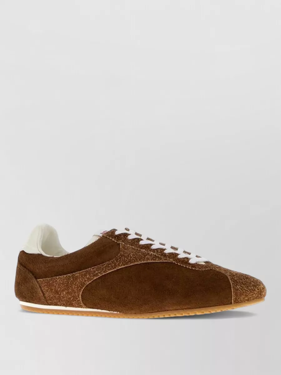 Bottega Veneta suede lace-up sneakers