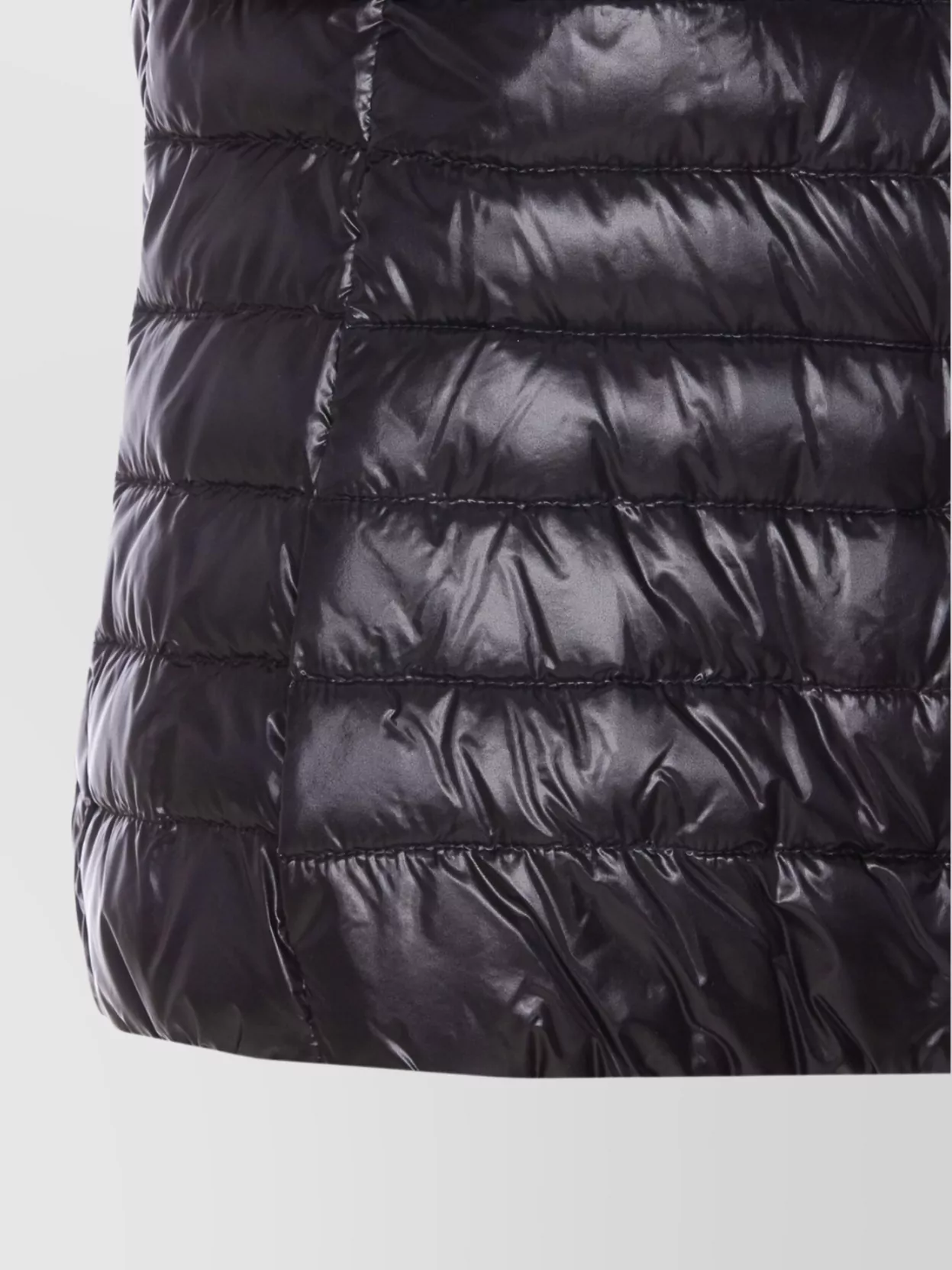 Herno Collar High Pockets Down Jacket Padded Quilted Sleeves