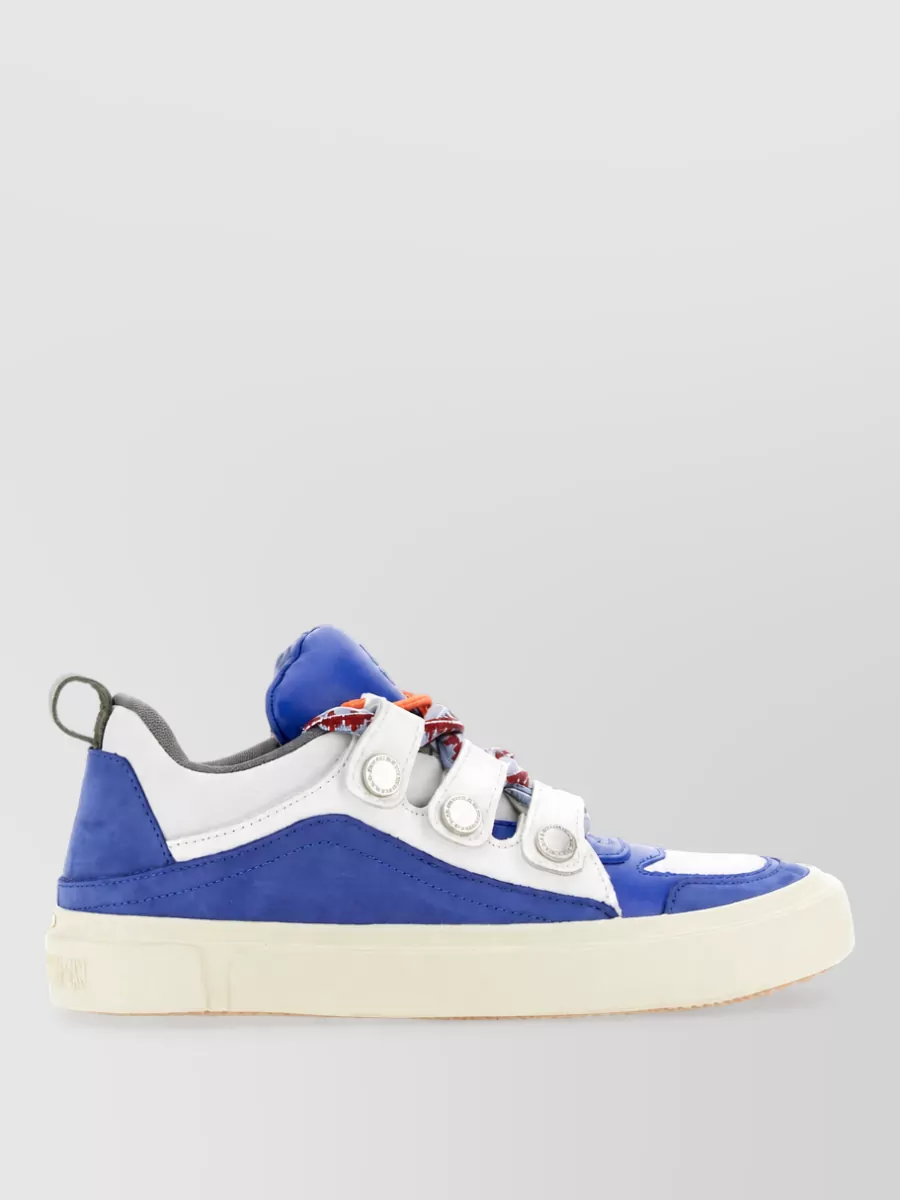 Marcelo Burlon County Of Milan Leather Low-Top Sneakers