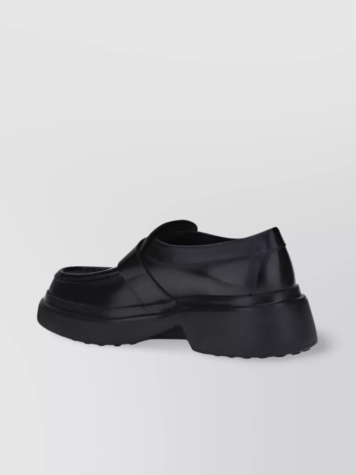 Tod's Metal Rings Platform Sole Leather Loafers